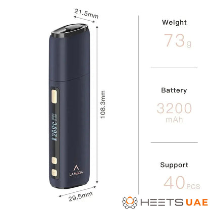 Lambda CC Black Device For Heets Sticks