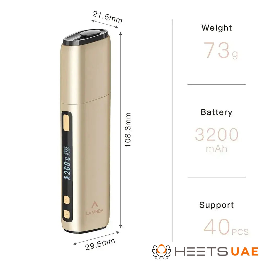 Lambda CC Gold Device For Heets Sticks
